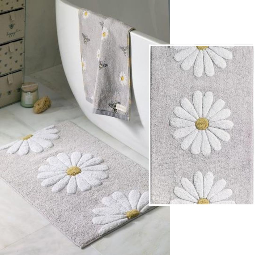 Daisy Bath Mat